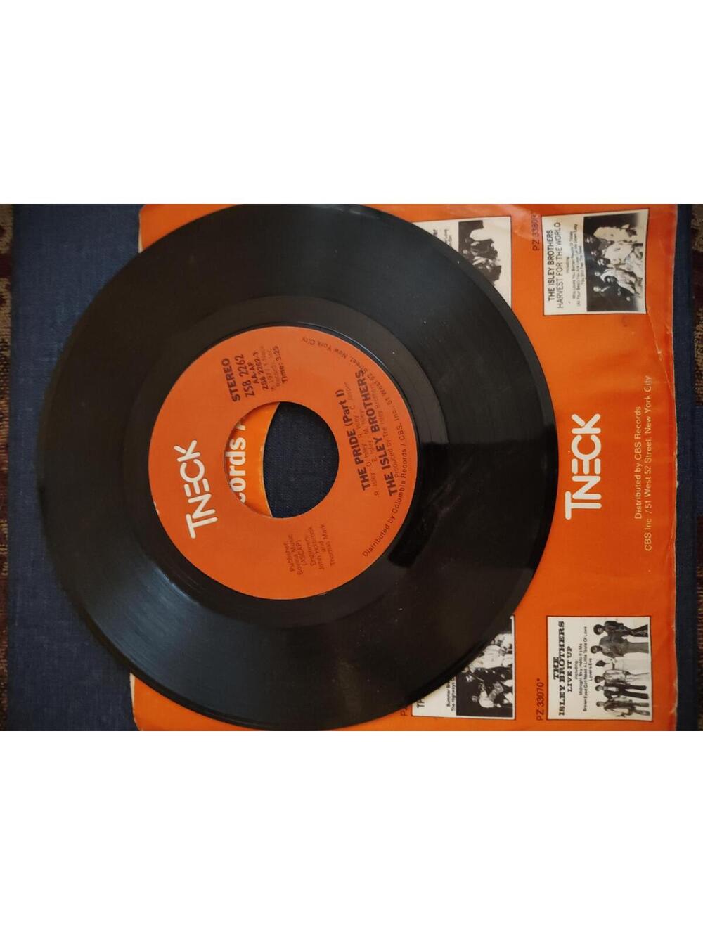 Isley Brothers - The Pride - 45 Vinyl Tneck sleeve